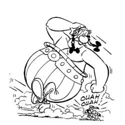 Dibujo para colorear: Asterix and Obelix (Dibujos animados) #24442 - Dibujos para Colorear e Imprimir Gratis