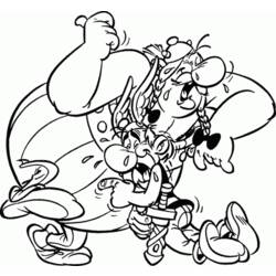 Dibujo para colorear: Asterix and Obelix (Dibujos animados) #24445 - Dibujos para Colorear e Imprimir Gratis
