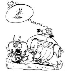Dibujo para colorear: Asterix and Obelix (Dibujos animados) #24454 - Dibujos para Colorear e Imprimir Gratis