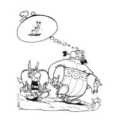 Dibujo para colorear: Asterix and Obelix (Dibujos animados) #24460 - Dibujos para Colorear e Imprimir Gratis