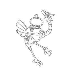 Dibujo para colorear: Astroboy (Dibujos animados) #45342 - Dibujos para Colorear e Imprimir Gratis