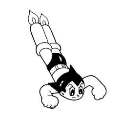 Dibujo para colorear: Astroboy (Dibujos animados) #45359 - Dibujos para Colorear e Imprimir Gratis