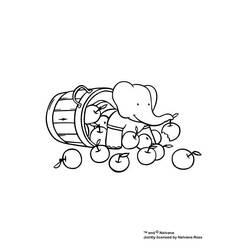 Dibujo para colorear: Babar (Dibujos animados) #27890 - Dibujos para Colorear e Imprimir Gratis