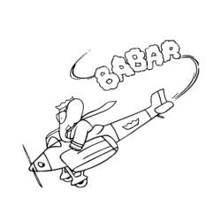 Dibujo para colorear: Babar (Dibujos animados) #27977 - Dibujos para Colorear e Imprimir Gratis
