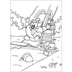 Dibujo para colorear: Baby Looney Tunes (Dibujos animados) #26676 - Dibujos para Colorear e Imprimir Gratis
