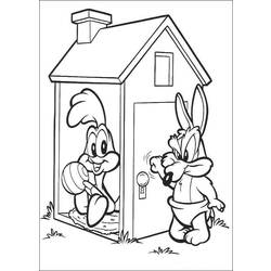 Dibujo para colorear: Baby Looney Tunes (Dibujos animados) #26700 - Dibujos para Colorear e Imprimir Gratis
