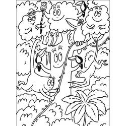 Dibujo para colorear: Barbapapa (Dibujos animados) #36491 - Dibujos para Colorear e Imprimir Gratis