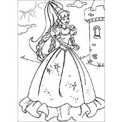 Dibujo para colorear: Barbie (Dibujos animados) #27471 - Dibujos para Colorear e Imprimir Gratis