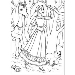 Dibujo para colorear: Barbie (Dibujos animados) #27483 - Dibujos para Colorear e Imprimir Gratis