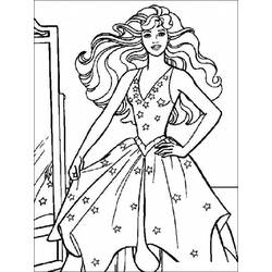 Dibujo para colorear: Barbie (Dibujos animados) #27488 - Dibujos para Colorear e Imprimir Gratis
