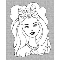 Dibujo para colorear: Barbie (Dibujos animados) #27496 - Dibujos para Colorear e Imprimir Gratis