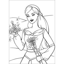 Dibujo para colorear: Barbie (Dibujos animados) #27518 - Dibujos para Colorear e Imprimir Gratis