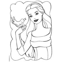 Dibujo para colorear: Barbie (Dibujos animados) #27523 - Dibujos para Colorear e Imprimir Gratis