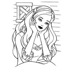 Dibujo para colorear: Barbie (Dibujos animados) #27551 - Dibujos para Colorear e Imprimir Gratis