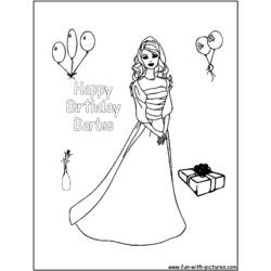 Dibujo para colorear: Barbie (Dibujos animados) #27599 - Dibujos para Colorear e Imprimir Gratis