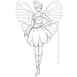 Dibujo para colorear: Barbie (Dibujos animados) #27609 - Dibujos para Colorear e Imprimir Gratis