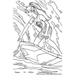 Dibujo para colorear: Barbie (Dibujos animados) #27645 - Dibujos para Colorear e Imprimir Gratis