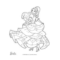 Dibujo para colorear: Barbie (Dibujos animados) #27666 - Dibujos para Colorear e Imprimir Gratis