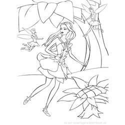 Dibujo para colorear: Barbie (Dibujos animados) #27667 - Dibujos para Colorear e Imprimir Gratis