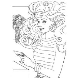 Dibujo para colorear: Barbie (Dibujos animados) #27672 - Dibujos para Colorear e Imprimir Gratis