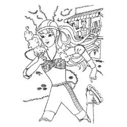 Dibujo para colorear: Barbie (Dibujos animados) #27681 - Dibujos para Colorear e Imprimir Gratis