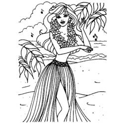 Dibujo para colorear: Barbie (Dibujos animados) #27727 - Dibujos para Colorear e Imprimir Gratis