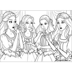 Dibujo para colorear: Barbie (Dibujos animados) #27737 - Dibujos para Colorear e Imprimir Gratis