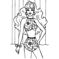 Dibujo para colorear: Barbie (Dibujos animados) #27742 - Dibujos para Colorear e Imprimir Gratis