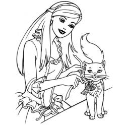 Dibujo para colorear: Barbie (Dibujos animados) #27744 - Dibujos para Colorear e Imprimir Gratis