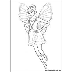 Dibujo para colorear: Barbie (Dibujos animados) #27762 - Dibujos para Colorear e Imprimir Gratis