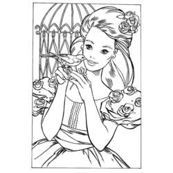 Dibujo para colorear: Barbie (Dibujos animados) #27770 - Dibujos para Colorear e Imprimir Gratis