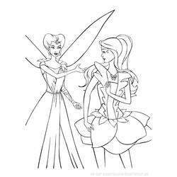 Dibujo para colorear: Barbie (Dibujos animados) #27786 - Dibujos para Colorear e Imprimir Gratis