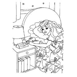 Dibujo para colorear: Barbie (Dibujos animados) #27803 - Dibujos para Colorear e Imprimir Gratis