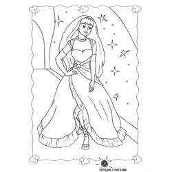 Dibujo para colorear: Barbie (Dibujos animados) #27821 - Dibujos para Colorear e Imprimir Gratis