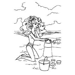 Dibujo para colorear: Barbie (Dibujos animados) #27824 - Dibujos para Colorear e Imprimir Gratis