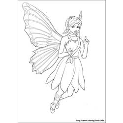 Dibujo para colorear: Barbie (Dibujos animados) #27836 - Dibujos para Colorear e Imprimir Gratis