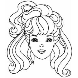 Dibujo para colorear: Barbie (Dibujos animados) #27837 - Dibujos para Colorear e Imprimir Gratis