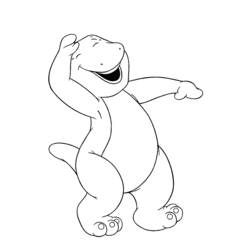 Dibujo para colorear: Barney and friends (Dibujos animados) #40945 - Dibujos para Colorear e Imprimir Gratis