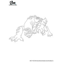 Dibujo para colorear: Ben 10 (Dibujos animados) #40511 - Dibujos para Colorear e Imprimir Gratis