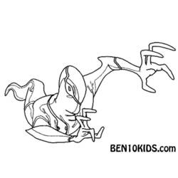 Dibujo para colorear: Ben 10 (Dibujos animados) #40512 - Dibujos para Colorear e Imprimir Gratis