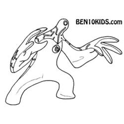 Dibujo para colorear: Ben 10 (Dibujos animados) #40543 - Dibujos para Colorear e Imprimir Gratis