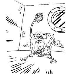 Dibujo para colorear: Bob Esponja (Dibujos animados) #33431 - Dibujos para Colorear e Imprimir Gratis