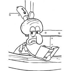 Dibujo para colorear: Bob Esponja (Dibujos animados) #33436 - Dibujos para Colorear e Imprimir Gratis