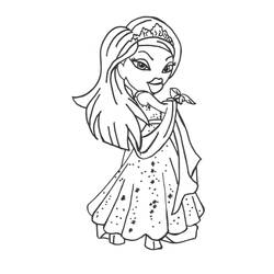 Dibujo para colorear: Bratz (Dibujos animados) #32370 - Dibujos para Colorear e Imprimir Gratis