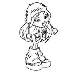 Dibujo para colorear: Bratz (Dibujos animados) #32381 - Dibujos para Colorear e Imprimir Gratis