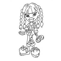 Dibujo para colorear: Bratz (Dibujos animados) #32473 - Dibujos para Colorear e Imprimir Gratis