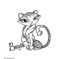 Dibujo para colorear: Bratz (Dibujos animados) #32513 - Dibujos para Colorear e Imprimir Gratis