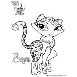 Dibujo para colorear: Bratz (Dibujos animados) #32527 - Dibujos para Colorear e Imprimir Gratis