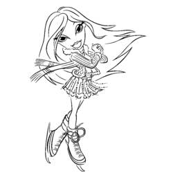 Dibujo para colorear: Bratz (Dibujos animados) #32531 - Dibujos para Colorear e Imprimir Gratis