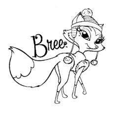 Dibujo para colorear: Bratz (Dibujos animados) #32667 - Dibujos para Colorear e Imprimir Gratis